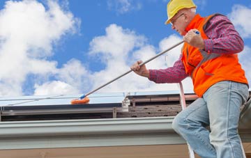 Brighstone soft wash roof cleaning